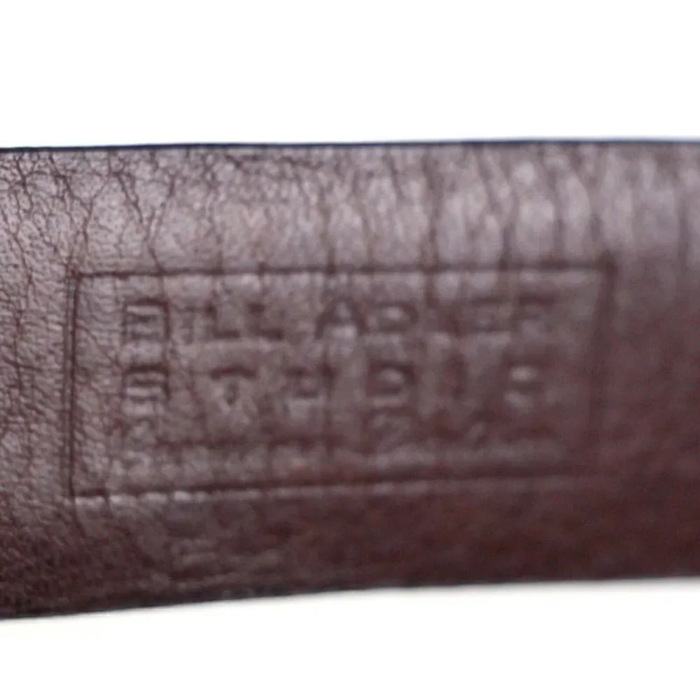 Bill Adler BROWN GENUINE LEATHER 1 1/8